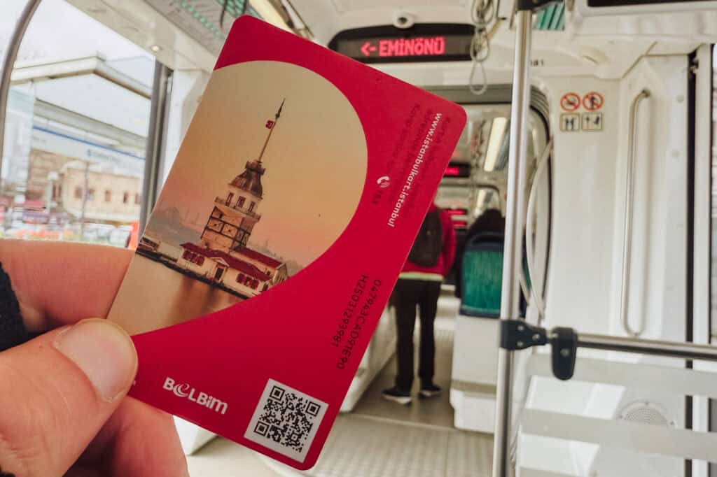 An Istanbul Metro card
