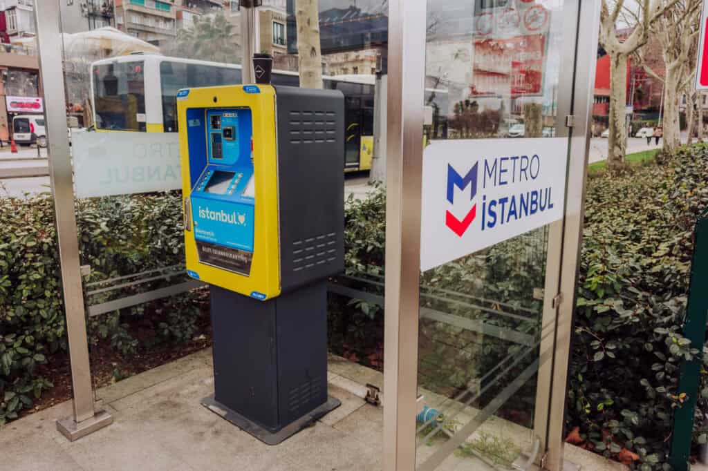 Taking the Istanbul Metro