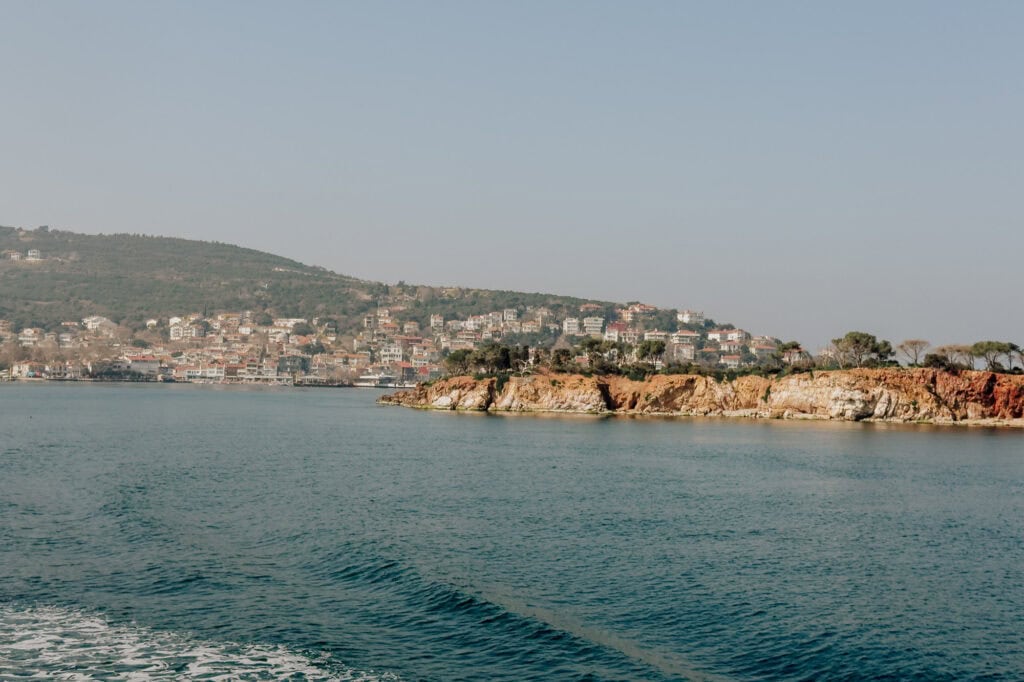 The ferry from Istanbul will stop at several of the Princes Islands in the Sea of Marmara