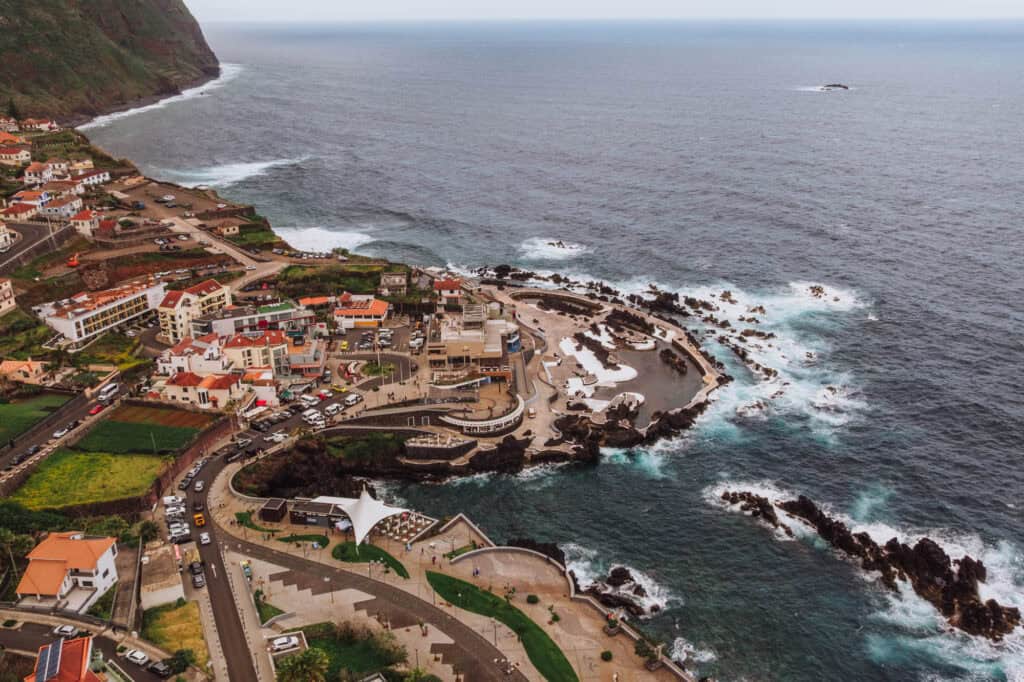 The natural pool in Porto Moniz, Madeira