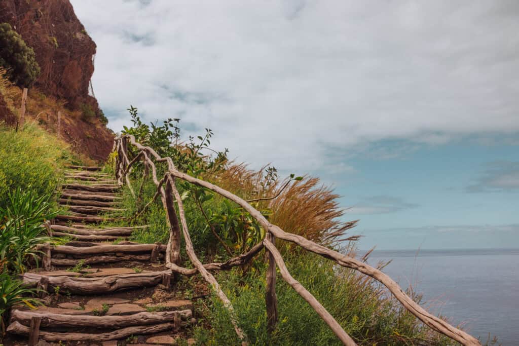 The view of the Atlantic Ocean from Saccharum Resort