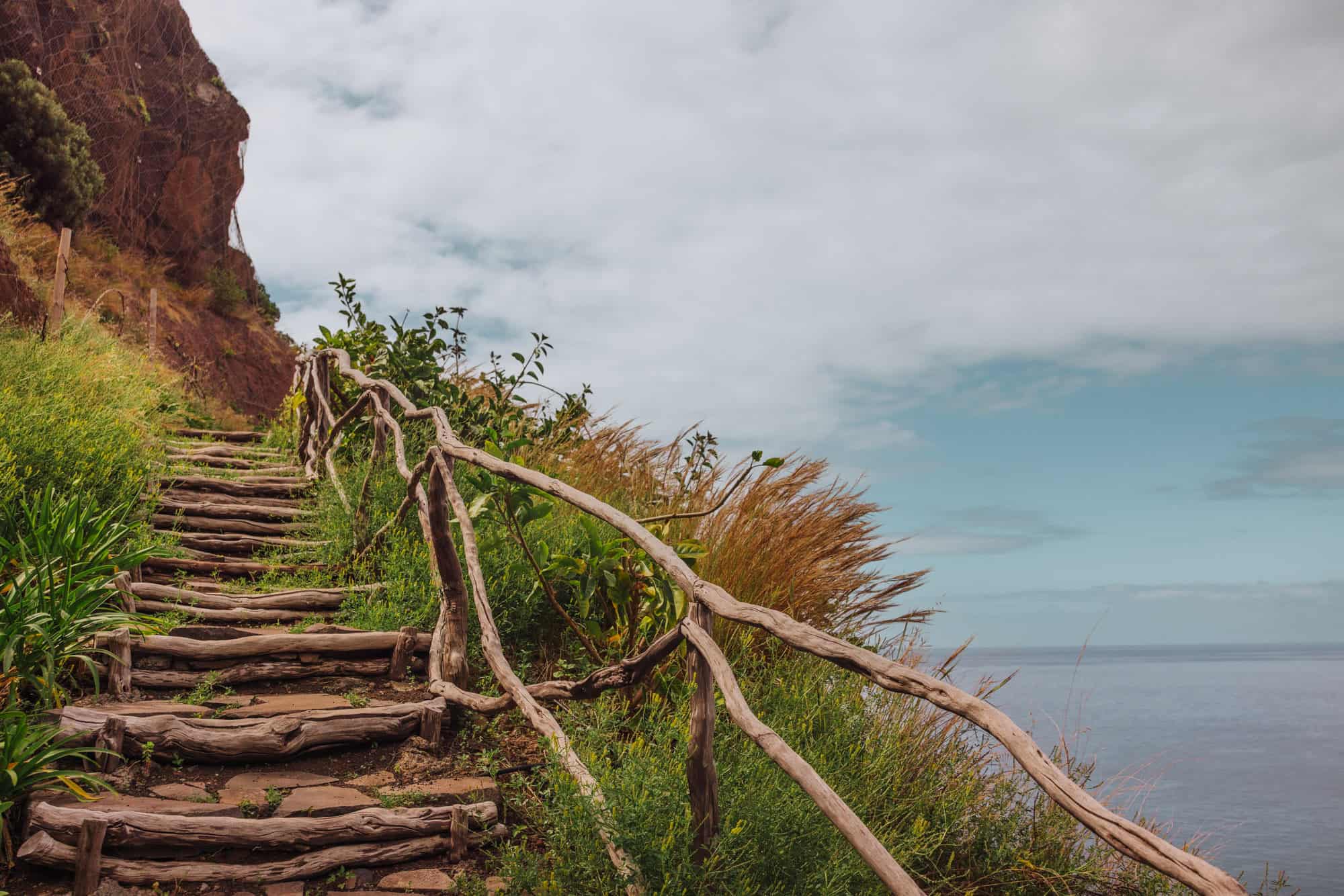 The view of the Atlantic Ocean from Saccharum Resort