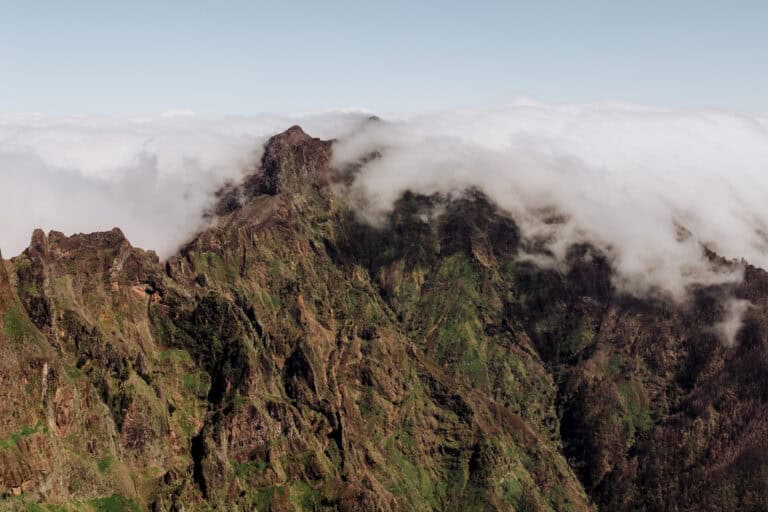 The view from the peak of Pico Grande