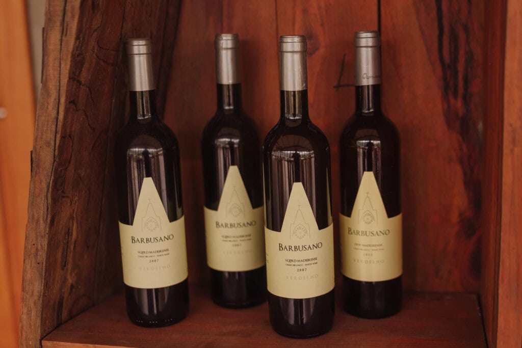 Bottles of Quinta do Barbusano