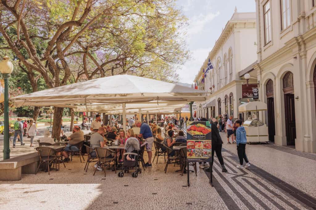 Funchal Madeira in April