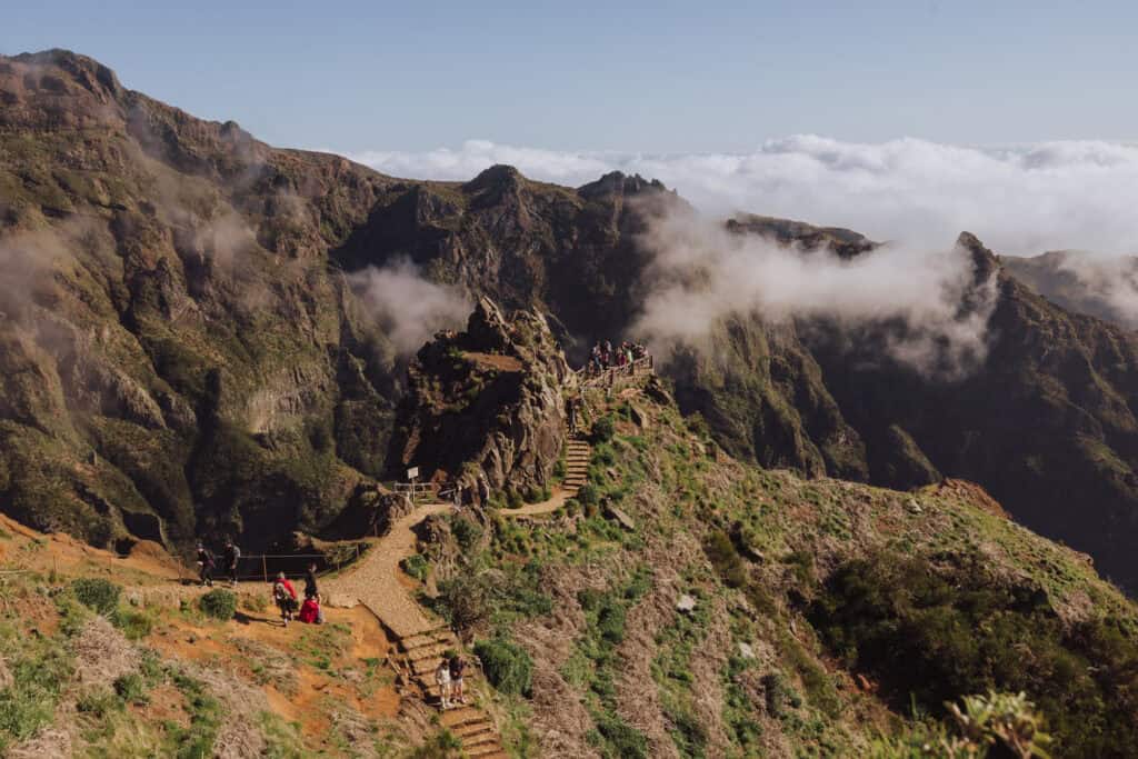 The PR1 trail on Madeira