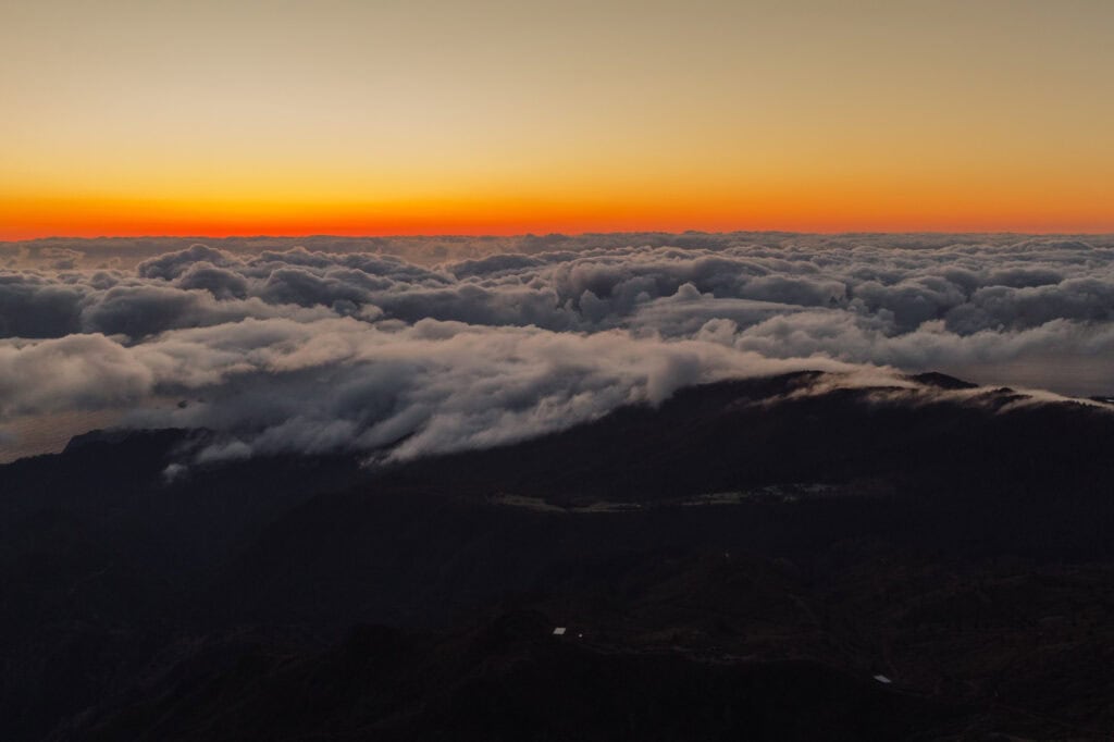 Pico do Areeiro sunrise