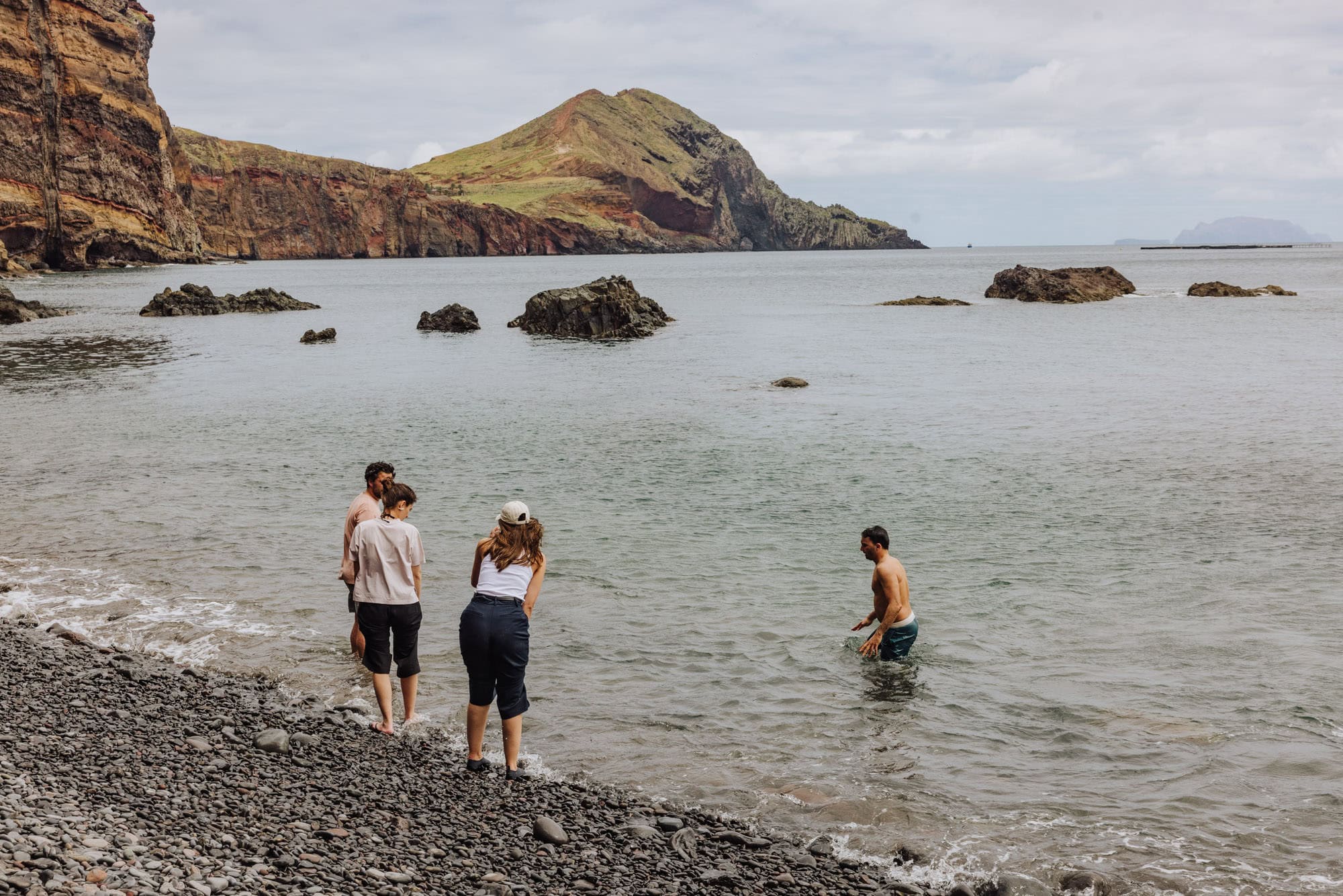 Swimming in Madeira in May
