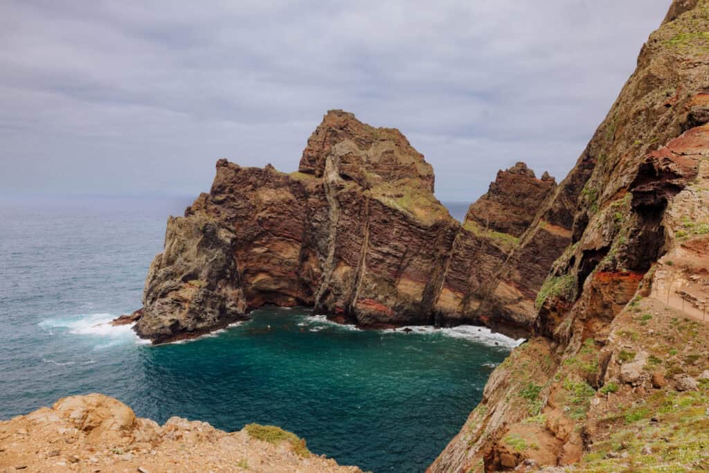 Sao Lourenco in eastern Madeira in May