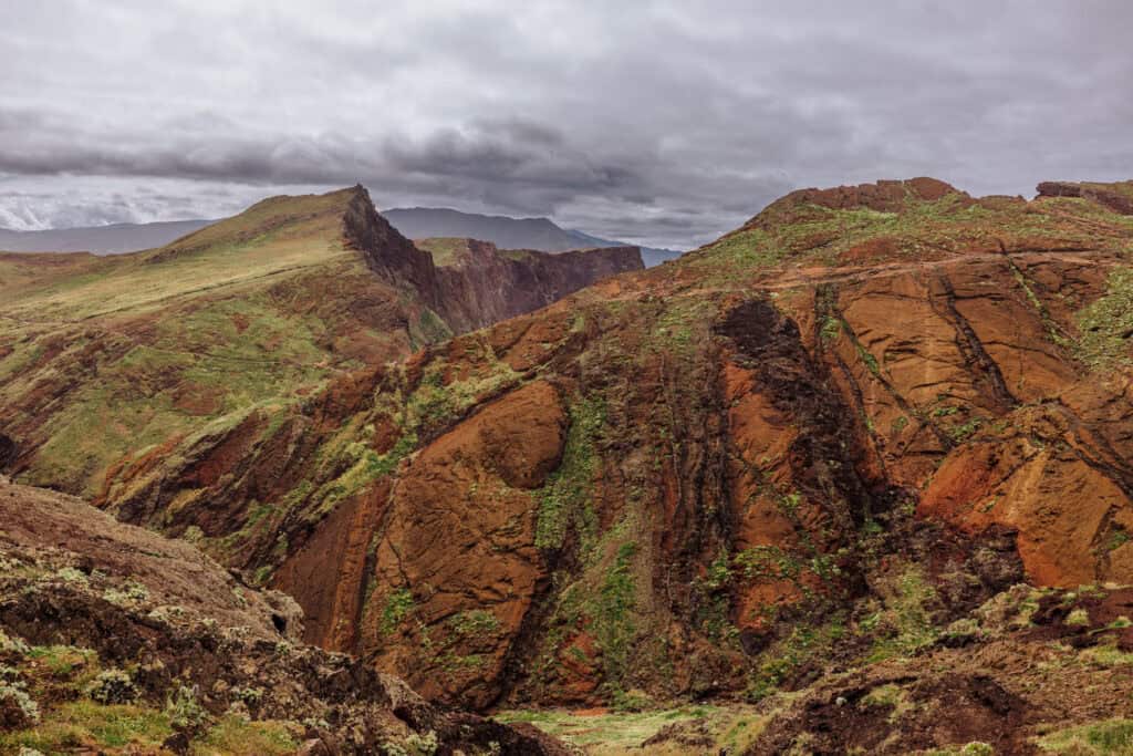 Gorgeous landscape on eastern Madeira