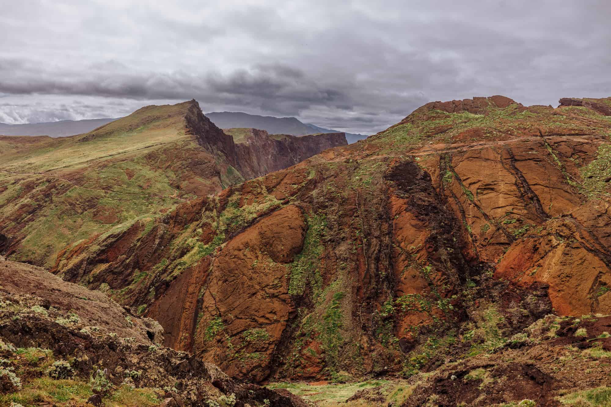 Gorgeous landscape on eastern Madeira