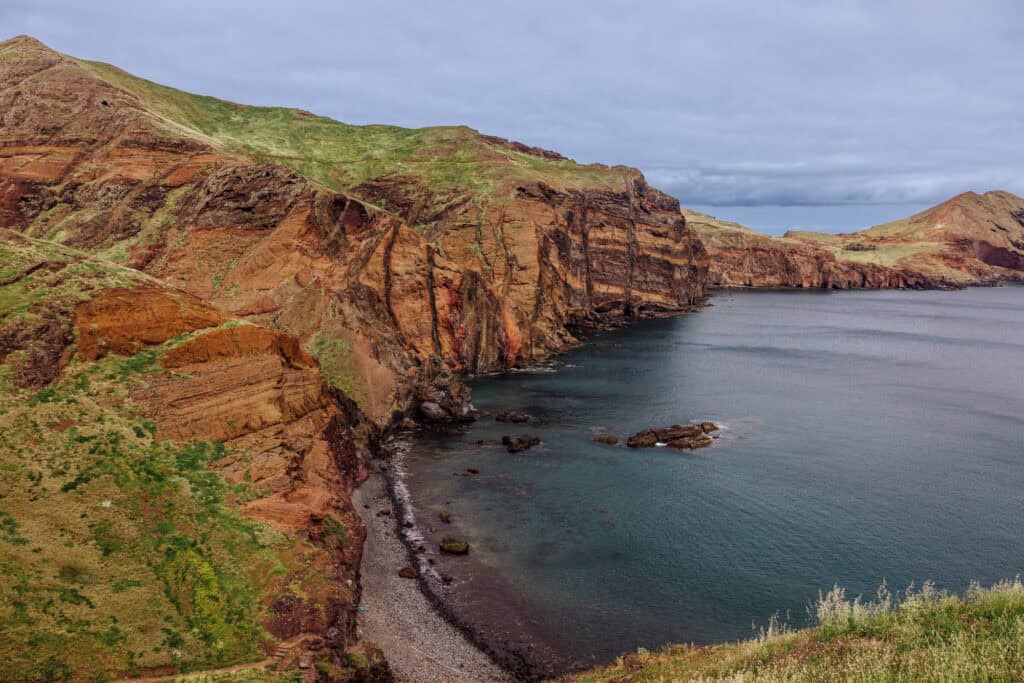 A view of Ponta de Sao Lourenco