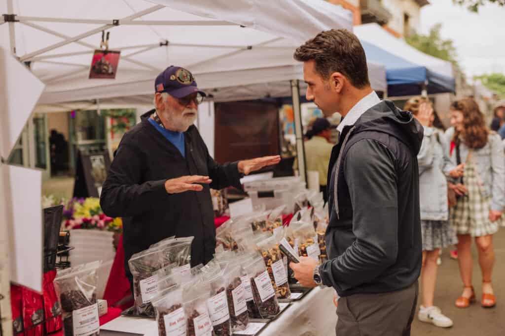 Cranberry Kitchen, with bogs in Oregon, sells at the farmers market