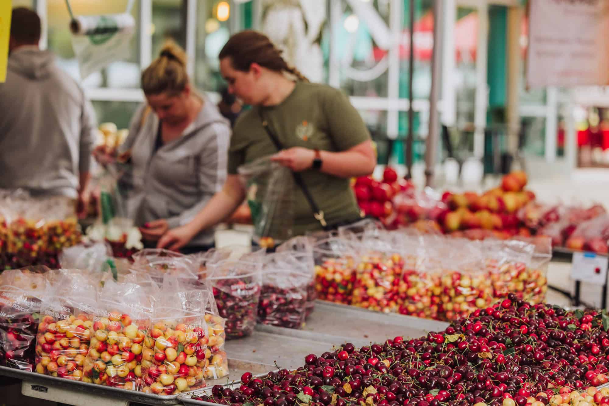 Specialties at the Huge Vancouver Farmers' Market - Jared's Detours