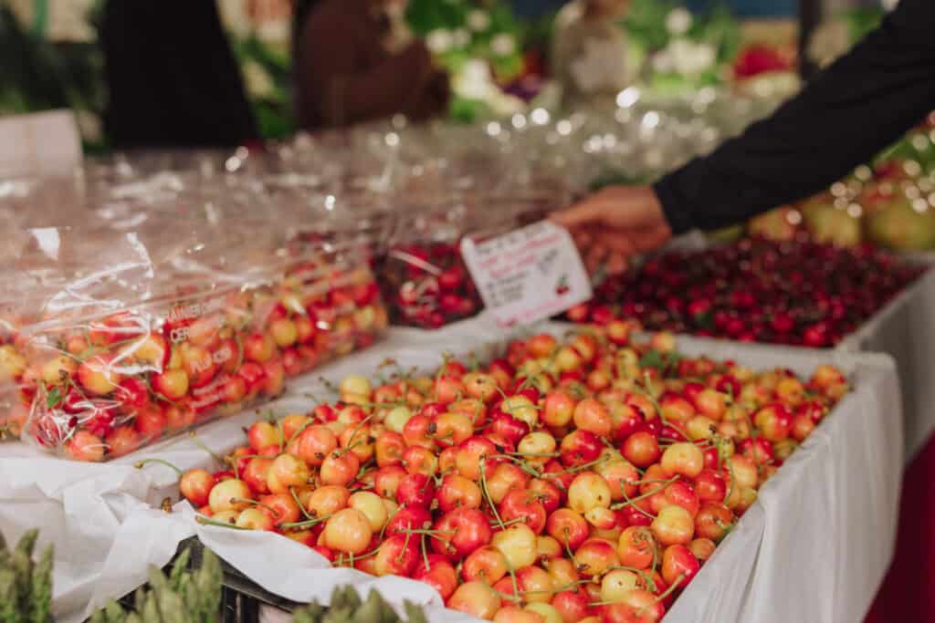 Cherries for sale