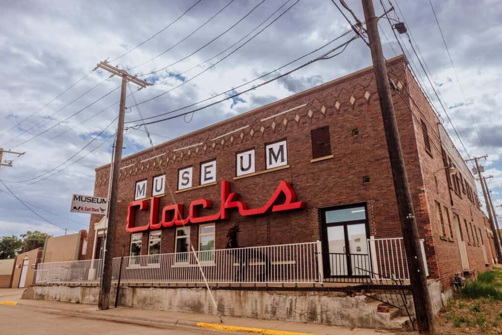 H Earl Clack Museum exterior