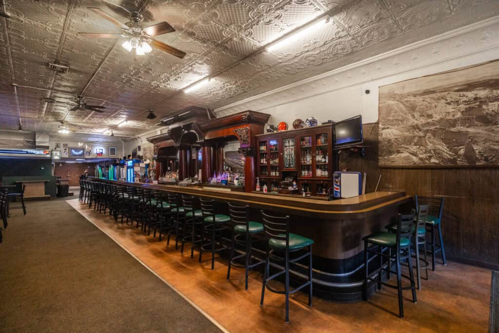 The historic Palace Bar