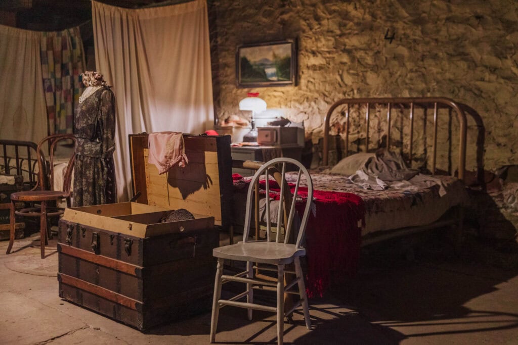 The bordello on the Havre Beneath the Streets tour