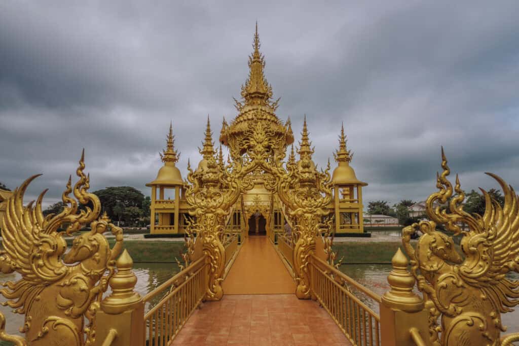 The Gold Temple near Chiang Rai