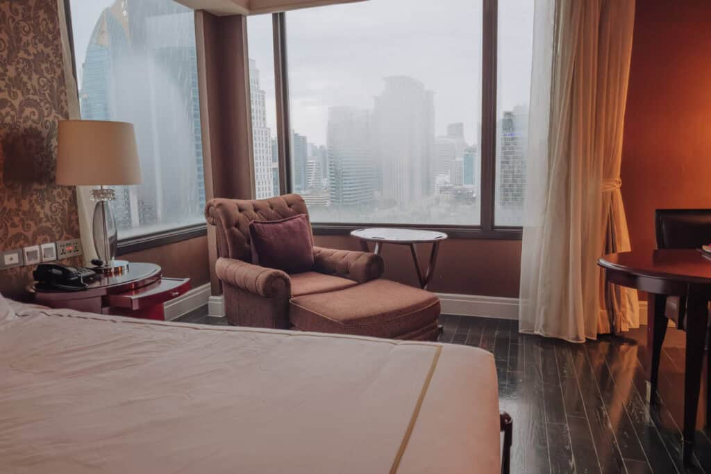 Another view of a room at the hotel