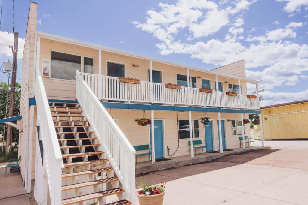 Trout Montana Motel in Cascade, MT, is popular among anglers fly fishing in the Missour River