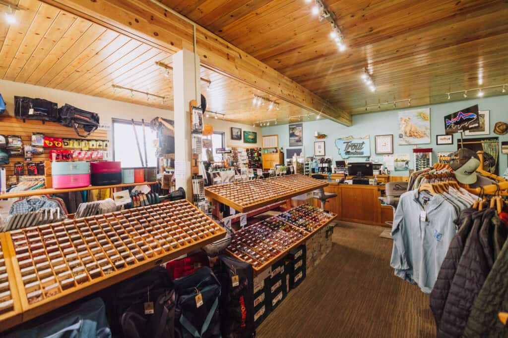 The flies for sale at Trout Montana in Cascade, MT