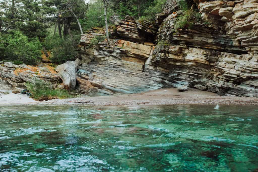 Devils Glen, an easy hike for families in the Bob Marshall Wilderness