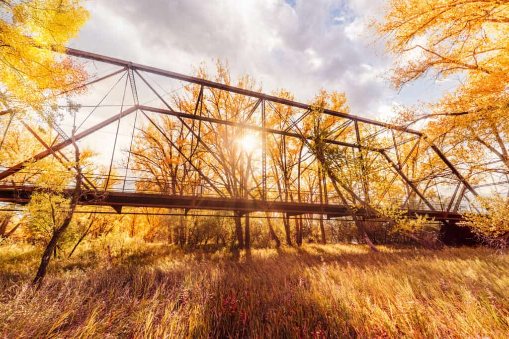 The fall colors: autumn in Fort Benton