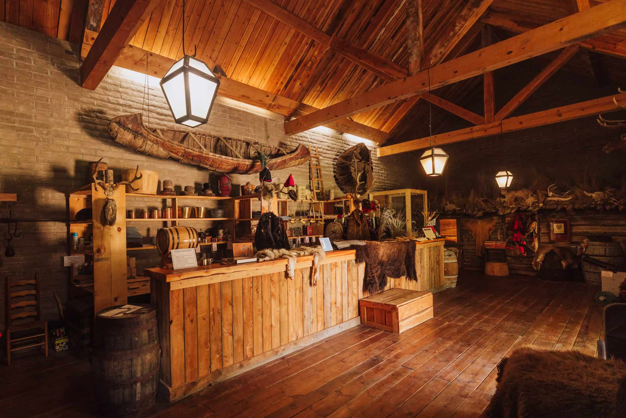 Museum blacksmith and carpenter shop