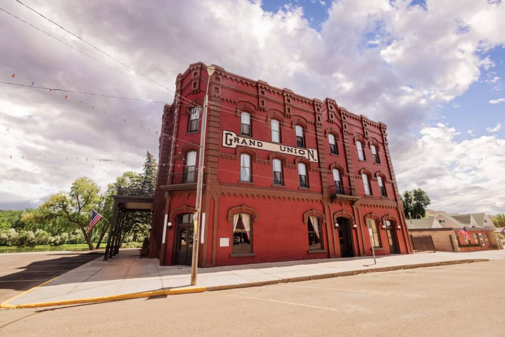 The historic Grand Union Hotel