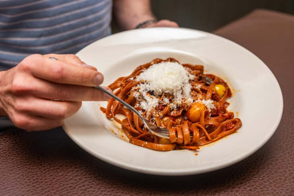 Dinner at the Union Grille in Montana