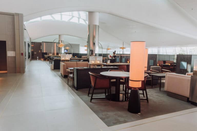 The Korean Air Prestige Lounge in Seoul after the renovations