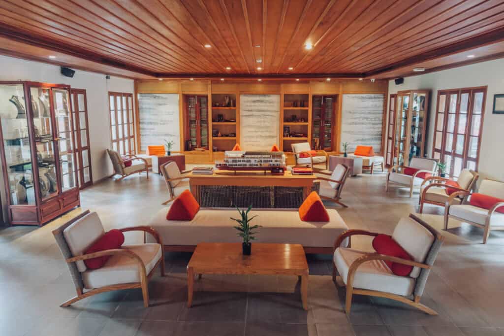 The Avani hotel lobby