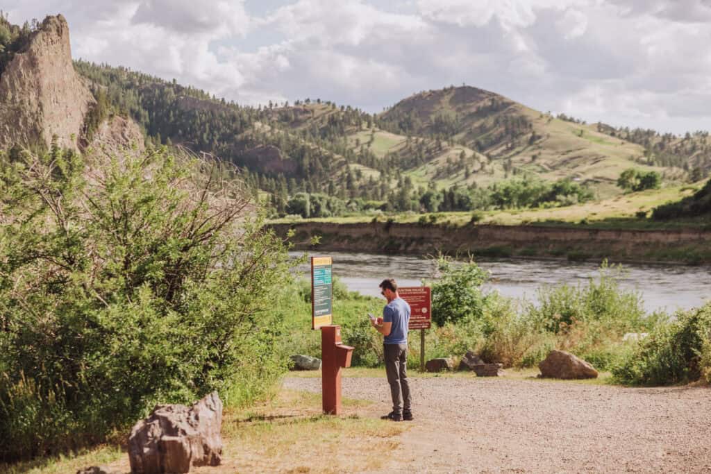 Jared Dillingham at Mountain Palace Fishing Access Site