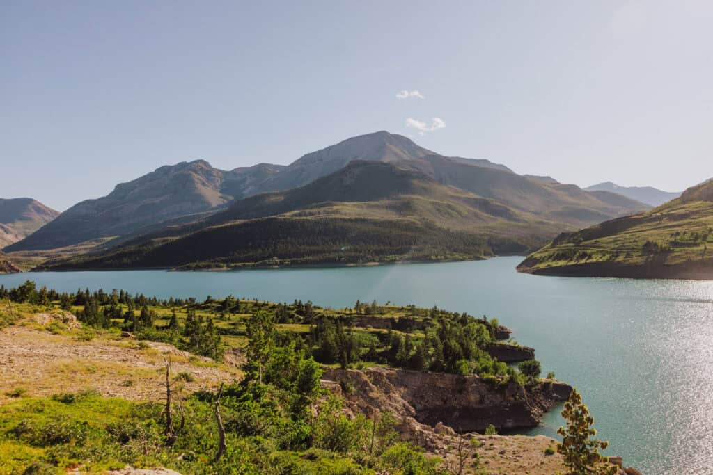 Fishing in Swift Reservoir