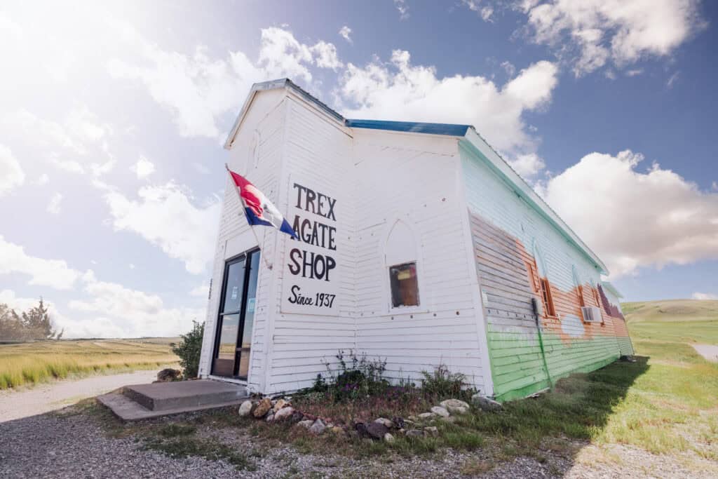 The Trex Agate Shop in Dupuyer, MT