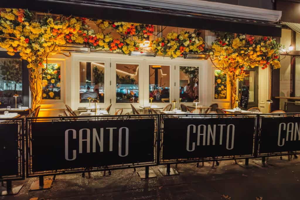 Canto Italian restaurant on the upper west side of Manhattan