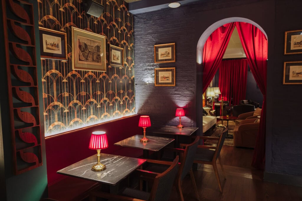 Inside the Backstage Speakeasy in NYC