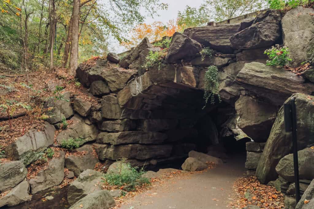 One of the arches in Central Park