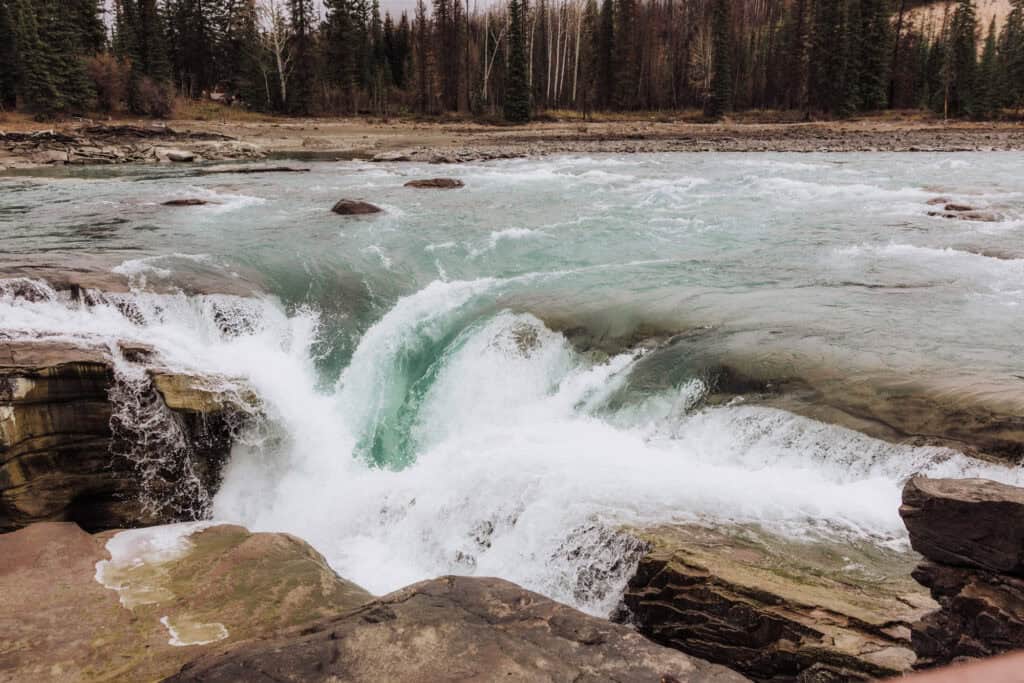 Athabasca River in Jasper