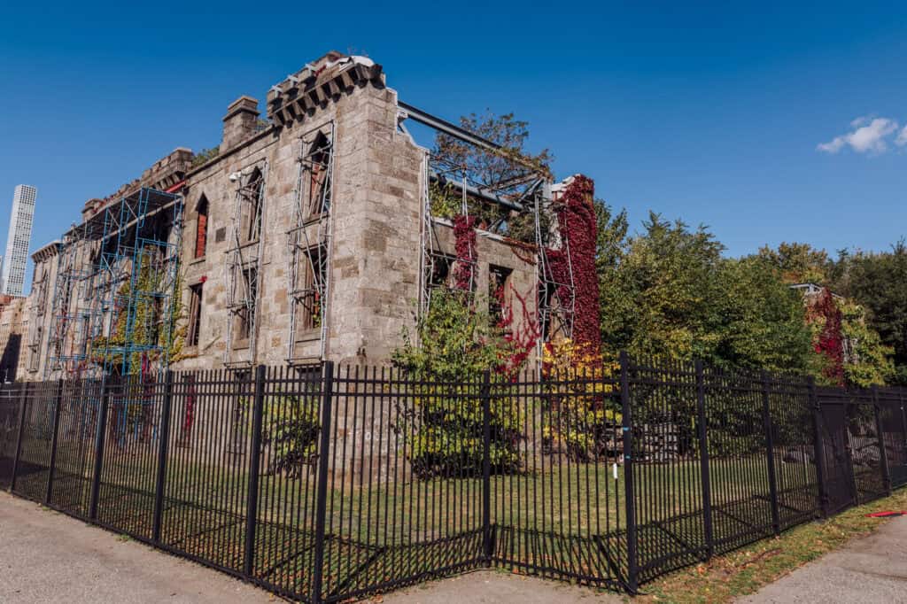 The Renwick Ruin on Roosevelt Island