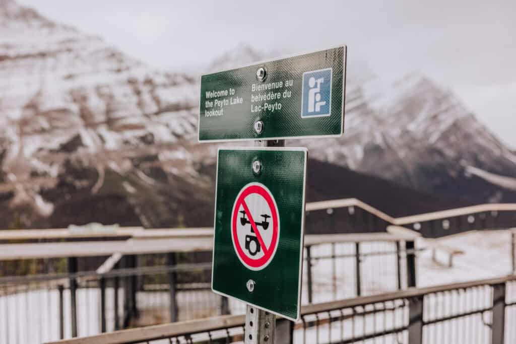 No drones allowed in Banff or Jasper