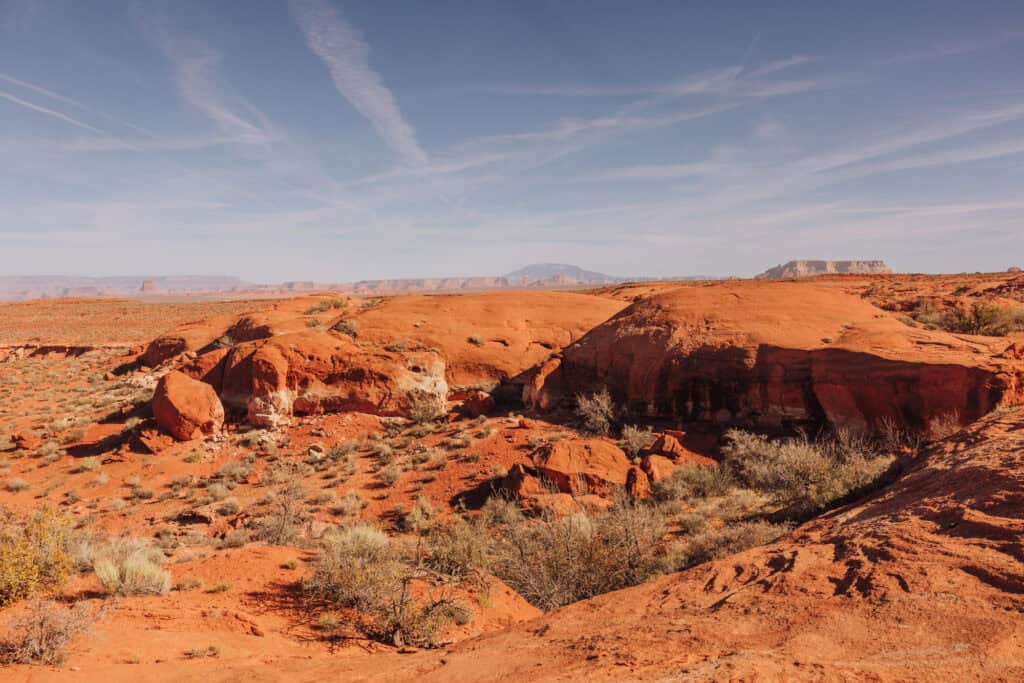 The Navajo Nation in Arizona