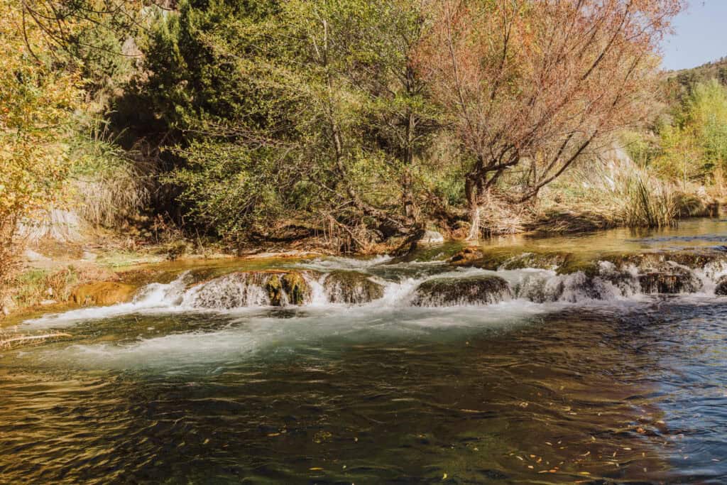 A swimming hole along Fossil Creek