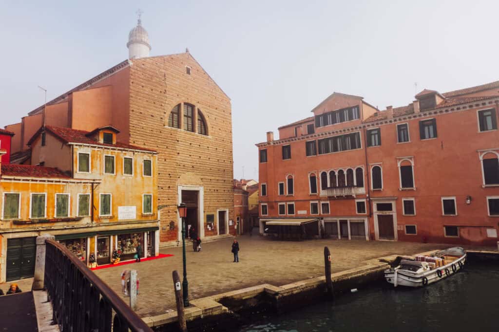 San Pantalon Church in Venice Italy