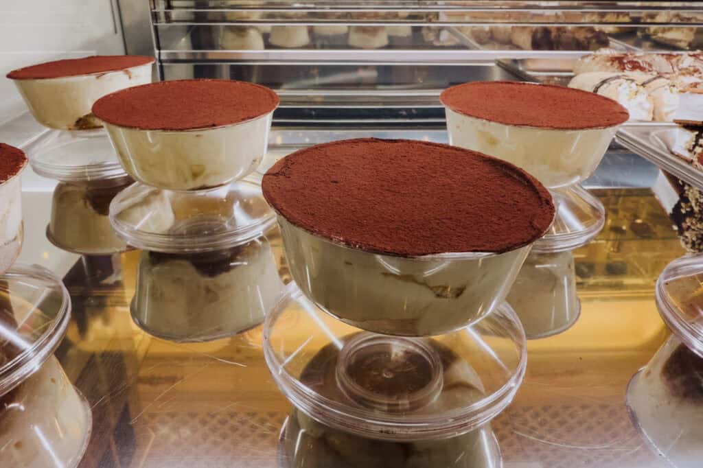 Tiramisu, served in Treviso