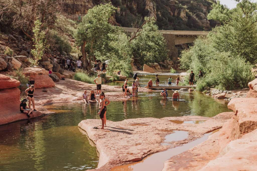 Sedona's famous swimming hole: Slide Rock State Park