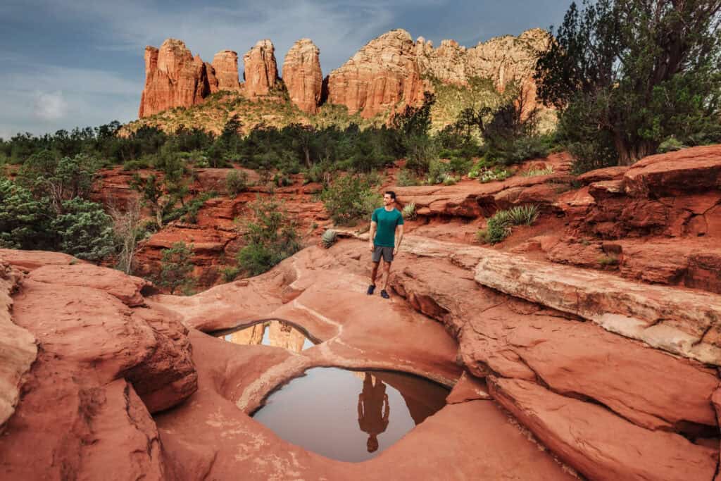 Jared Dillingham at 7 Sacred Pools in Sedona
