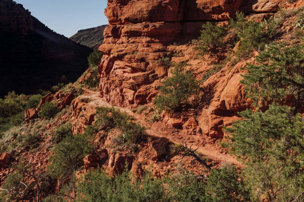 Hiking the Bell Trail in Arizona