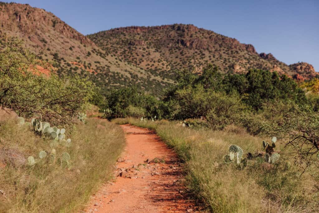 Hiking the Bell Trail in Arizona